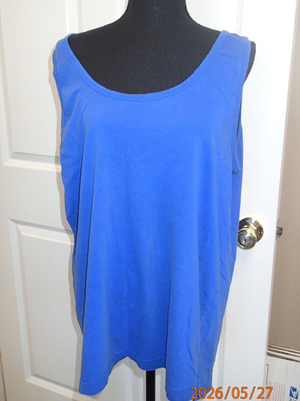 Nucleus Men's Blue Tank Top Size Large